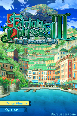 Etrian Odyssey III – The Drowned City (USA)