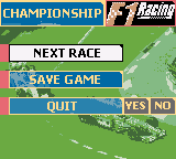 F1 Racing Championship (Europe) (En,Fr,De,Es,It) (Beta)