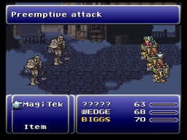 Final Fantasy III (USA) [Hack by MakouEyes v9.08] (~Final Fantasy VI – The Eternal Crystals)