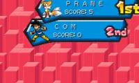 Goku GT over Sonic