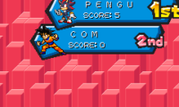 Goku SSGSS over Sonic