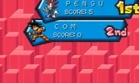Goku SSGSS over Sonic