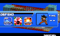 Goku SSJ over Sonic