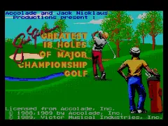 Jack Nicklaus’ Greatest 18 Holes of Major Championship Golf (Japan)
