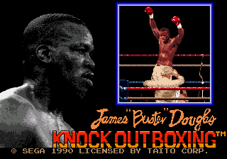 James ‘Buster’ Douglas Knockout Boxing (USA, Europe)
