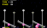 Kirby in Sonic the Hedgehog