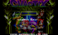 Knuckles’ Chaotix (Feb 2, 1995 prototype)