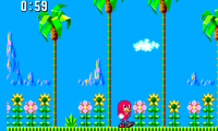 Knuckles in Sonic The Hedgehog