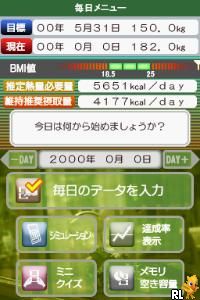 Kyou kara DS – Calorie Navi (Japan)