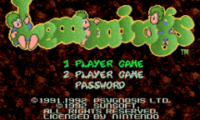 Lemmings (USA) (Rev A)