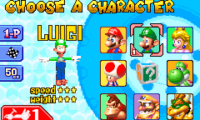 Luigi is hard T-posed and has no kart by Neweegee