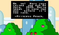 Mario Rescues 4th Of July