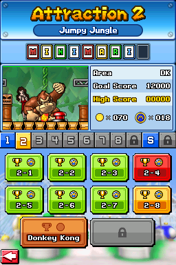 Mario vs. Donkey Kong – Mini-Land Mayhem! (Europe) (En,Fr,De,Es,It) (NDSi Enhanced)