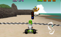 Maro Kart 64 – Lakitu Pride Flag Mod
