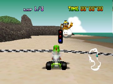 Maro Kart 64 – Lakitu Pride Flag Mod