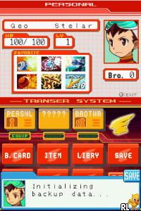 Mega Man Star Force – Leo (Europe) (En,Fr,De,Es,It)