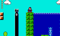 Megaman in the Mushroom Kingdom