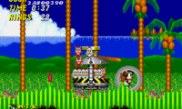Mighty & Ray in Sonic 2