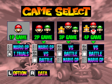 MK64 – 4 Player Grand Prix