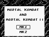 Mortal Kombat I & II (Japan)