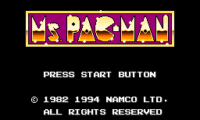 Ms. Pac-Man (Namco) for SNES (USA)