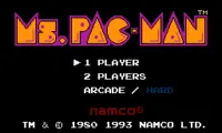 Ms. Pac-Man – Original Title Screen