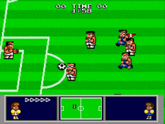 Nekketsu Koukou Dodgeball Bu – Soccer Hen MD (Japan)