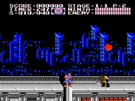 Ninja Gaiden Episode II – The Dark Sword of Chaos (USA) (Beta)