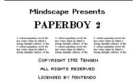 Paperboy 2 (Europe)