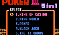 Poker III 5 in 1 (Asia) (Unl)