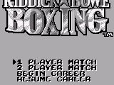 Riddick Bowe Boxing (Europe)