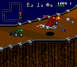 Rock n’ Roll Racing (USA) (Beta)