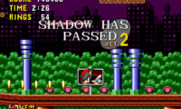 Shadow the Hedgehog in Sonic 1