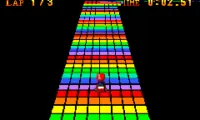 SNES Rainbow Road in Mario Kart XXL