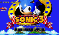Sonic 3 Extended World Demo