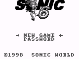 Sonic 6 (Unl)