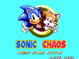 Sonic Chaos (Master System prototype; 1993-07-13)