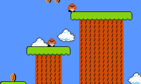 Sonic in SMB1 v2.5