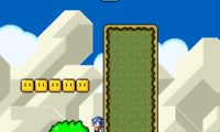 Sonic in SMW