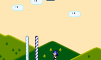 Sonic in Super Mario World