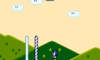 Sonic in Super Mario World