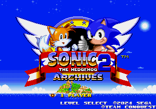 Sonic The Hedgehog 2 – Archives (SHC2024)