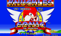 Sonic the Hedgehog & Miles “Tails” Prower the Fox in Knuckles the Echidna in Sonic the Hedgehog 2