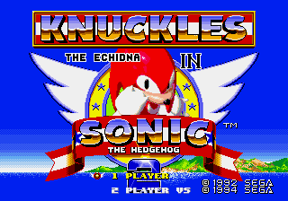 Sonic the Hedgehog & Miles “Tails” Prower the Fox in Knuckles the Echidna in Sonic the Hedgehog 2