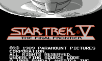 Star Trek V – The Final Frontier (Proto)