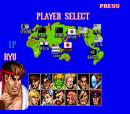 Street Fighter II – Champion Edition (Jul 30, 1993 prototype)