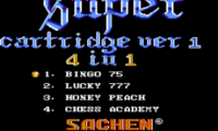 Super Cartridge Ver 1 – 4 in 1 (Asia) (Unl)
