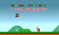 Super Mario World – Super Mario Bros. 1 Style Hack (2022 Update)