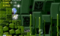 Super Sonic &amp; Hyper Sonic in Sonic 1