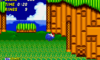 Super Tails in Sonic the Hedgehog 2